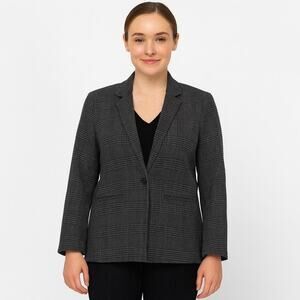 Love Tree Women's Glen Plaid Blazer – Size Medium